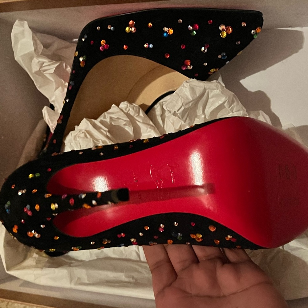 Christian Louboutin pigalle follies Clair de lune - Picture 3 of 8
